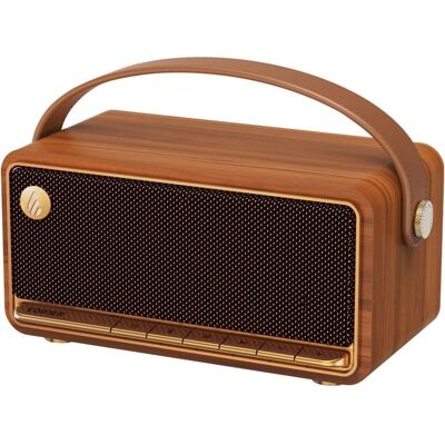 Edifier MP330 Altavoz Portátil Bluetooth Retro Madera MDF Sonido Hi-Res 40W RMS Marrón Edifier MP330 Altavoz Portátil Bluetooth Retro Madera MDF Sonido Hi-Res 40W RMS Marrón