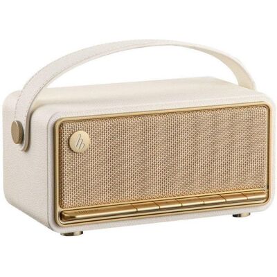 Edifier MP330 Altavoz Portátil Bluetooth Retro Madera MDF Sonido Hi-Res 40W RMS Marfil Edifier MP330 Altavoz Portátil Bluetooth Retro Madera MDF Sonido Hi-Res 40W RMS Marfil