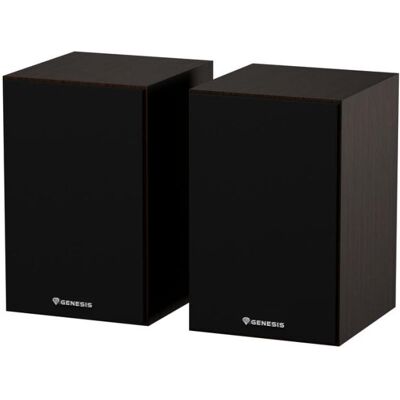 Altavoces Genesis 2.0 Bluetooth y cable 20W MDF con control de bajos Altavoces Genesis 2.0 Bluetooth y cable 20W MDF con control de bajos