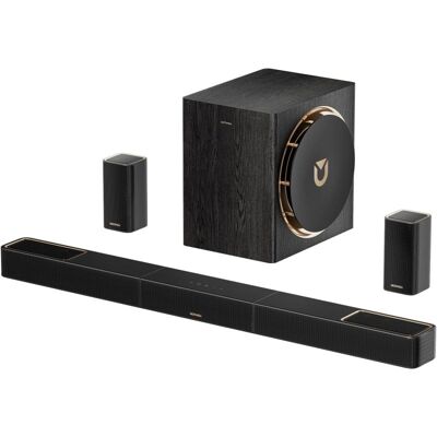 Barra de Sonido Ultimea Skywave X50 5.1.4 380W Bluetooth HDMI eARC Dolby Atmos Negra Barra de Sonido Ultimea Skywave X50 5.1.4 380W Bluetooth HDMI eARC Dolby Atmos Negra