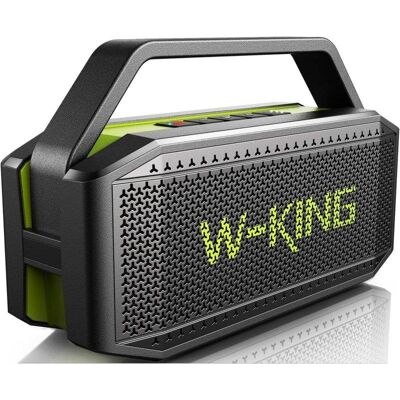 Altavoces W-King Portátil Bluetooth 60W Resistente Agua y Batería 40h Altavoces W-King Portátil Bluetooth 60W Resistente Agua y Batería 40h