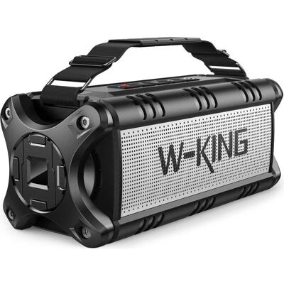 Altavoces W-King Bluetooth Portátiles 90W con batería y resistencia IPX6 Altavoces W-King Bluetooth Portátiles 90W con batería y resistencia IPX6