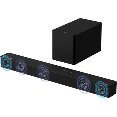 Barra de Sonido Ultimea Poseidon M60 BOOM 5.1 170W Bluetooth HDMI eARC Dolby Atmos Barra de Sonido Ultimea Poseidon M60 BOOM 5.1 170W Bluetooth HDMI eARC Dolby Atmos
