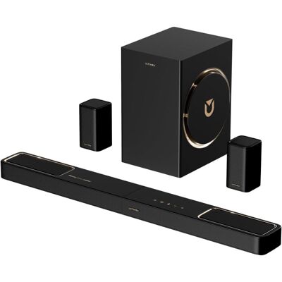 Barra de Sonido Ultimea Skywave F40 BOOM 5.1.2 320W Bluetooth eARC Dolby Atmos Negra Barra de Sonido Ultimea Skywave F40 BOOM 5.1.2 320W Bluetooth eARC Dolby Atmos Negra