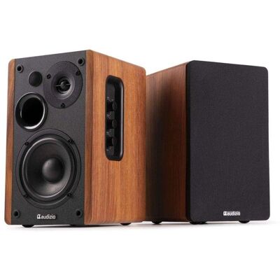 Altavoces Audizio Estantería Bluetooth 80W con amplificador y DSP Altavoces Audizio Estantería Bluetooth 80W con amplificador y DSP