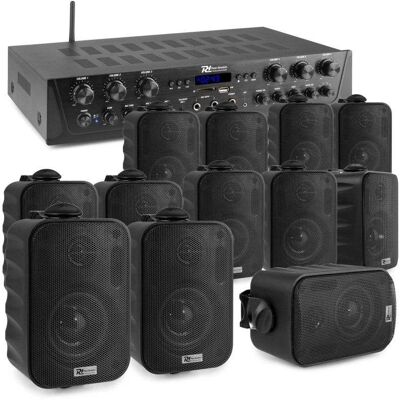 power-dynamics Pack Power Dynamics PV260BT 600W RMS Bluetooth 6 Zonas 12 Altavoces IPX5 power-dynamics Pack Power Dynamics PV260BT 600W RMS Bluetooth 6 Zonas 12 Altavoces IPX5