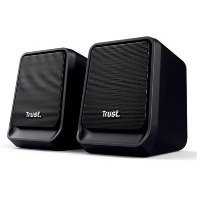 Altavoces Trust Milo 2.0 alámbricos 12 W USB para PC portátil negro Altavoces Trust Milo 2.0 alámbricos 12 W USB para PC portátil negro