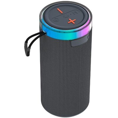 Altavoces Cool Portátil Bluetooth 10W con Micro SD, Radio FM y luces RGB Altavoces Cool Portátil Bluetooth 10W con Micro SD, Radio FM y luces RGB