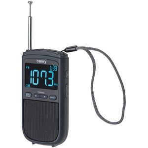 Radio Portátil Camry Premium CR 1905 AM/FM USB Tipo C LCD Negro Radio Portátil Camry Premium CR 1905 AM/FM USB Tipo C LCD Negro