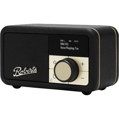 Radio portátil Roberts Revival Petite 2 Bluetooth FM DAB+ alarma negra Radio portátil Roberts Revival Petite 2 Bluetooth FM DAB+ alarma negra