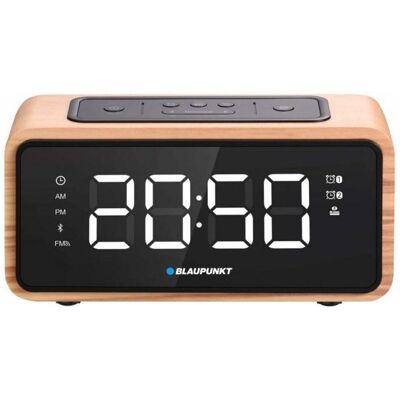 Radio Portátil Blaupunkt CR65BT Analógica/Digital FM Bluetooth Negro Madera Radio Portátil Blaupunkt CR65BT Analógica/Digital FM Bluetooth Negro Madera