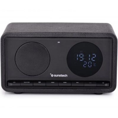 Altavoz Portátil Sunstech RPBT460 Radio FM Carga Inalámbrica 10W Altavoz Portátil Sunstech RPBT460 Radio FM Carga Inalámbrica 10W