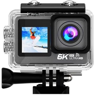 Lipa AT-M82TR Cámara Deportiva 6K EIS UltraHD WiFi Negra Lipa AT-M82TR Cámara Deportiva 6K EIS UltraHD WiFi Negra