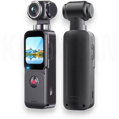 Videocámara Karawan 5K UltraHD WiFi Estabilizada Pantalla Color Audio Integrado Videocámara Karawan 5K UltraHD WiFi Estabilizada Pantalla Color Audio Integrado