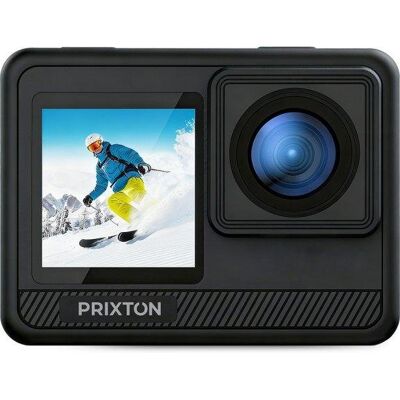 Cámara Deportiva Prixton DV830 5K UHD WiFi Doble Pantalla Sumergible Cámara Deportiva Prixton DV830 5K UHD WiFi Doble Pantalla Sumergible
