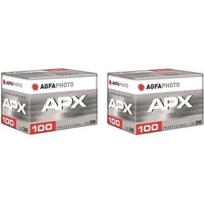 Paquete Profesional APX 100 de AgfaPhoto - Película Fotográfica Paquete Profesional APX 100 de AgfaPhoto - Película Fotográfica