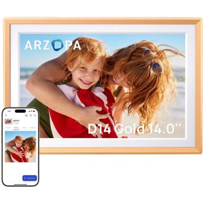 Marco de fotos digital Arzopa 10,1" IPS Táctil, Cloud Inalimitado, Wi-Fi, App Arzopa, Multilenguaje Marco de fotos digital Arzopa 10,1" IPS Táctil, Cloud Inalimitado, Wi-Fi, App Arzopa, Multilenguaje