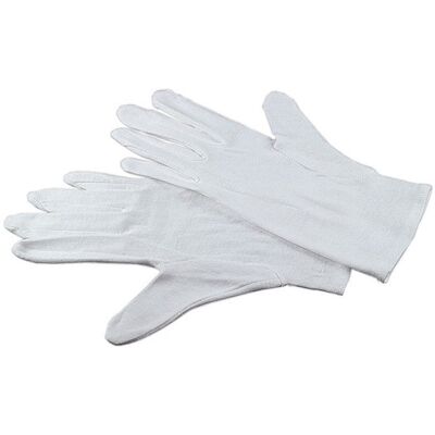 Guantes Kaiser De Algodón Blanco - 1 Par - Talla 12 - Kai6365 Guantes Kaiser De Algodón Blanco - 1 Par - Talla 12 - Kai6365