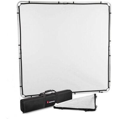 Marco Skylite Grande de Manfrotto 2x2m - Difusor, Reflector y Estuche Marco Skylite Grande de Manfrotto 2x2m - Difusor, Reflector y Estuche