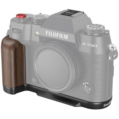 Empuñadura De Madera En Forma De L Smallrig 4784 Para Fujifilm X-t50, Color Negro Empuñadura De Madera En Forma De L Smallrig 4784 Para Fujifilm X-t50, Color Negro