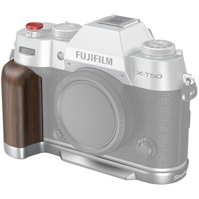 Empuñadura De Madera En Forma De L Smallrig 4735 Para Fujifilm X-t50, Color Plata Empuñadura De Madera En Forma De L Smallrig 4735 Para Fujifilm X-t50, Color Plata