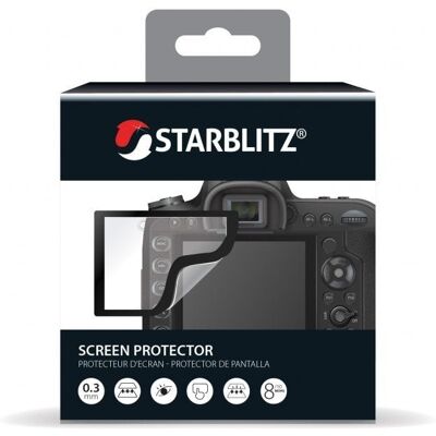 Cristal Protector De Pantalla Starblitz Compatible Con Canon Eos R Y M5 Cristal Protector De Pantalla Starblitz Compatible Con Canon Eos R Y M5