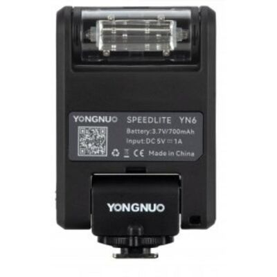 Flash Yongnuo YN6 Micro Compacto Negro Flash Yongnuo YN6 Micro Compacto Negro