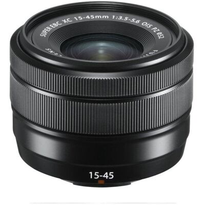 Objetivo Fujifilm Fujinon XC 15-45mm F3.5-5.6 OIS PZ Negro Autoenfoque 135g Objetivo Fujifilm Fujinon XC 15-45mm F3.5-5.6 OIS PZ Negro Autoenfoque 135g