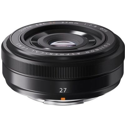 Objetivo Fujifilm Fujinon XF 27mm F2.8 Negro 7 Elementos 39mm Filtro para Fujifilm X Objetivo Fujifilm Fujinon XF 27mm F2.8 Negro 7 Elementos 39mm Filtro para Fujifilm X