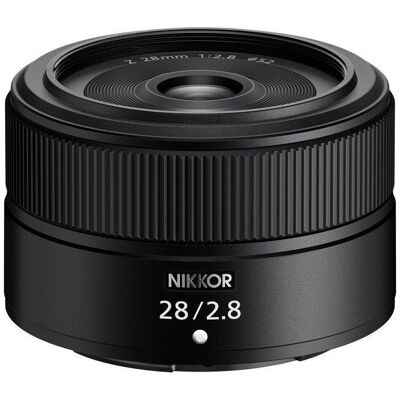 Objetivo Nikon NIKKOR Z 28 mm f/2.8 Autofoco Montura Z Negro Objetivo Nikon NIKKOR Z 28 mm f/2.8 Autofoco Montura Z Negro