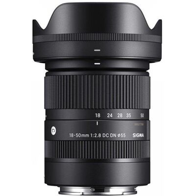 Objetivo Sigma 18-50mm F2.8 DC DN Contemporary Montura Fuji X Objetivo Sigma 18-50mm F2.8 DC DN Contemporary Montura Fuji X