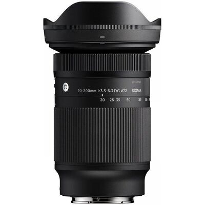 Objetivo Sigma 20-200 mm F3.5-6.3 DG Contemporary Montura Sony E Parasol Incluido Objetivo Sigma 20-200 mm F3.5-6.3 DG Contemporary Montura Sony E Parasol Incluido
