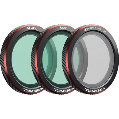 Filtro Magnetico Freewell para DJI Neo 2 - Pack 3 Unidades CPL UV y Black Glow Mist Filtro Magnetico Freewell para DJI Neo 2 - Pack 3 Unidades CPL UV y Black Glow Mist