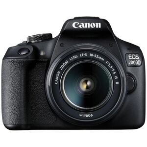Canon EOS 2000D 24.1MP WiFi + EF-S 18-55mm F3.5-5.6 IS II Canon EOS 2000D 24.1MP WiFi + EF-S 18-55mm F3.5-5.6 IS II