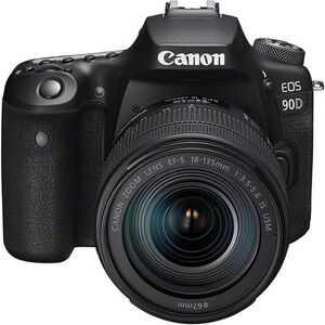 Canon 90D 32MP WiFi + Objetivo EF-S 18-135mm F3.5-5.6 IS USM Canon 90D 32MP WiFi + Objetivo EF-S 18-135mm F3.5-5.6 IS USM
