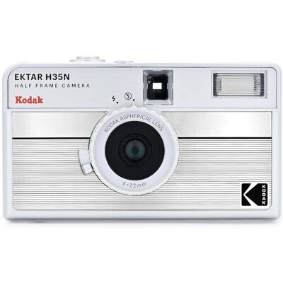 Kodak Ektar H35n Cámara Analógica 35mm Plata Kodak Ektar H35n Cámara Analógica 35mm Plata