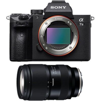 Cámara Mirrorless Sony Alpha 7 III 24 MP 5x Sensor CMOS Exmor R 4K WiFi Tamron 28-75mm F/2.8 Cámara Mirrorless Sony Alpha 7 III 24 MP 5x Sensor CMOS Exmor R 4K WiFi Tamron 28-75mm F/2.8