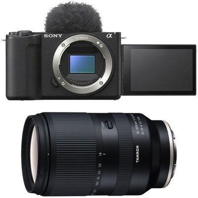 Sony Alpha ZV-E10 II NOIR + Tamron 18-300 VC Noir - Cámara Sony Alpha ZV-E10 II NOIR + Tamron 18-300 VC Noir - Cámara