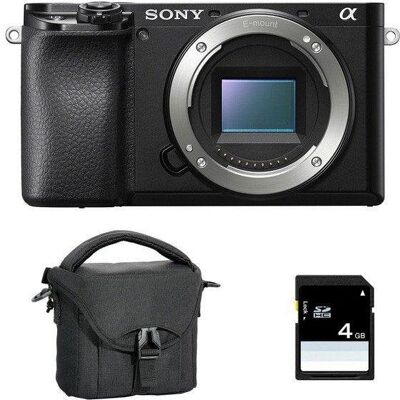 Cámara Mirrorless Sony Alpha 6100 Cuerpo 24.2MP Sensor APS-C WiFi Bluetooth Cámara Mirrorless Sony Alpha 6100 Cuerpo 24.2MP Sensor APS-C WiFi Bluetooth