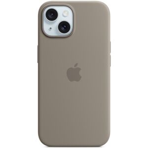Funda Apple MXPG3ZM/A para iPhone 15 6.1″ Gris pardo Funda Apple MXPG3ZM/A para iPhone 15 6.1″ Gris pardo