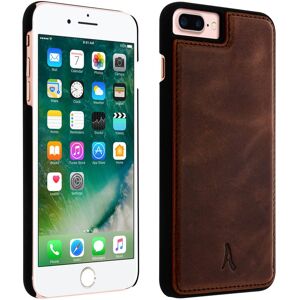 Akashi Funda de Piel Genuina para iPhone 6 Plus/6S Plus/7 Plus/8 Plus Akashi Funda de Piel Genuina para iPhone 6 Plus/6S Plus/7 Plus/8 Plus