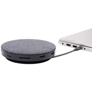 SilverHT Adaptador Logan USB-C 11 en 1 + Cargador Qi SilverHT Adaptador Logan USB-C 11 en 1 + Cargador Qi