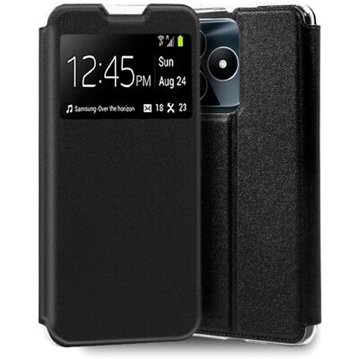 Funda de protección para Realme C53 - Flip Cover - Negro Funda de protección para Realme C53 - Flip Cover - Negro