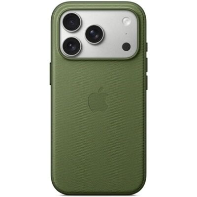 Funda Apple Trenzado Técnico Verde MagSafe para iPhone 17 Pro / 6.3" / 100% Poliéster Reciclado Funda Apple Trenzado Técnico Verde MagSafe para iPhone 17 Pro / 6.3" / 100% Poliéster Reciclado