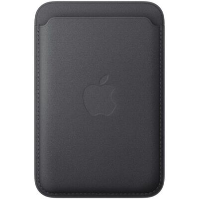 Apple Cartera de Trenzado Fino con MagSafe para iPhone Negro Microtwill Apple Cartera de Trenzado Fino con MagSafe para iPhone Negro Microtwill