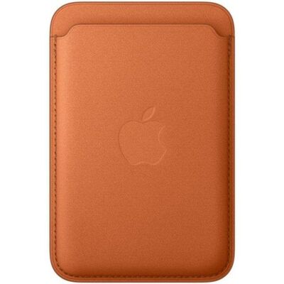 Cartera Apple MGH64ZM/A MagSafe Naranja Microtwill para iPhone, 3 tarjetas Cartera Apple MGH64ZM/A MagSafe Naranja Microtwill para iPhone, 3 tarjetas
