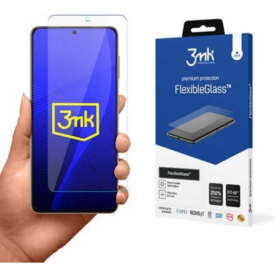Protector de pantalla FlexibleGlass 3MK para Galaxy S21 FE Protector de pantalla FlexibleGlass 3MK para Galaxy S21 FE
