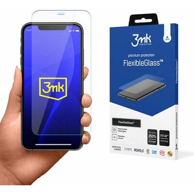Protector de pantalla FlexibleGlass para iPhone 12/12 Pro 3MK Protector de pantalla FlexibleGlass para iPhone 12/12 Pro 3MK