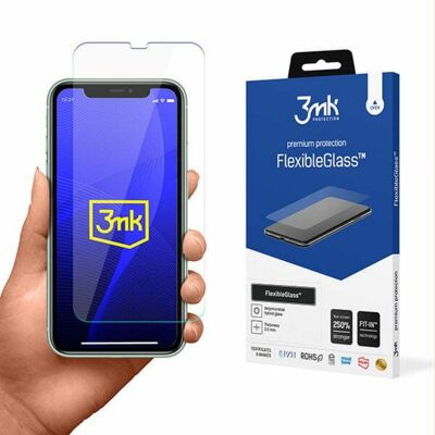 Protector de pantalla FlexibleGlass 3MK para iPhone 11 Protector de pantalla FlexibleGlass 3MK para iPhone 11