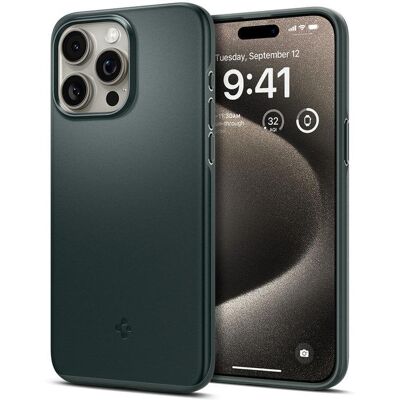 Funda para móvil Spigen ACS06546 Cover Policarbonato TPU Azul para iPhone 15 Pro Max Funda para móvil Spigen ACS06546 Cover Policarbonato TPU Azul para iPhone 15 Pro Max